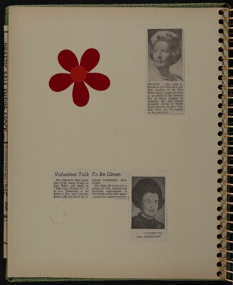 The Junior League of Fort Worth Scrapbook, 1968-1969, Page 19