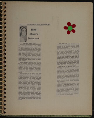 The Junior League of Fort Worth Scrapbook, 1968-1969, Page 24