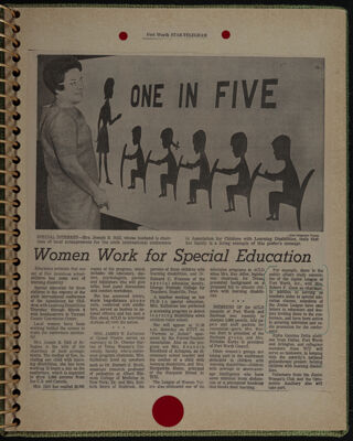 The Junior League of Fort Worth Scrapbook, 1968-1969, Page 36
