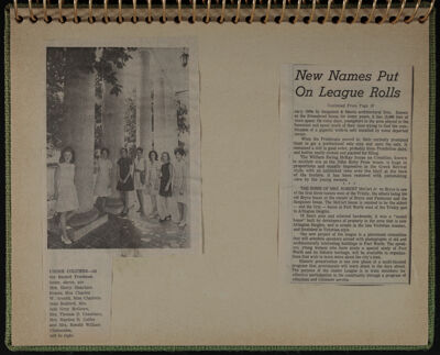 The Junior League of Fort Worth Scrapbook, 1968-1969, Page 50