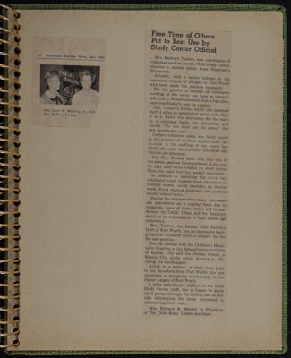 The Junior League of Fort Worth Scrapbook, 1968-1969, Page 54