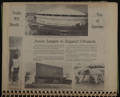 The Junior League of Fort Worth Scrapbook, 1968-1969, Page 55