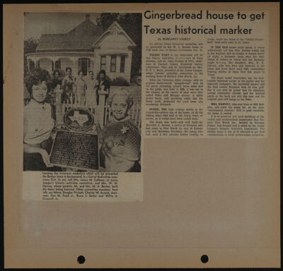 The Junior League of Fort Worth Scrapbook, 1971-1972, Page 15