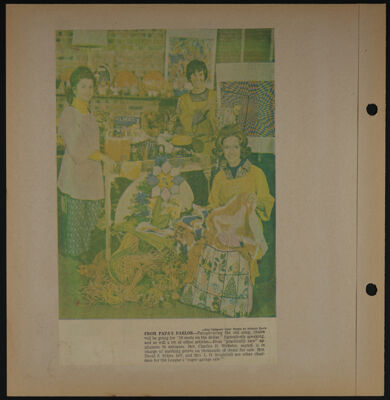 The Junior League of Fort Worth Scrapbook, 1971-1972, Page 19