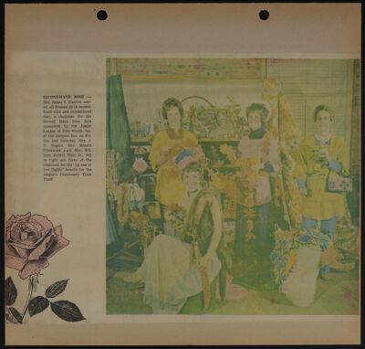 The Junior League of Fort Worth Scrapbook, 1971-1972, Page 20