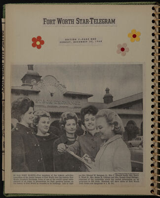The Junior League of Fort Worth Scrapbook, 1968-1969, Page 29