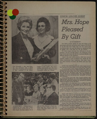 The Junior League of Fort Worth Scrapbook, 1968-1969, Page 26