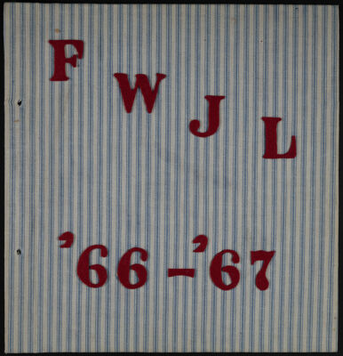 The Junior League of Fort Worth Scrapbook, 1966-1967