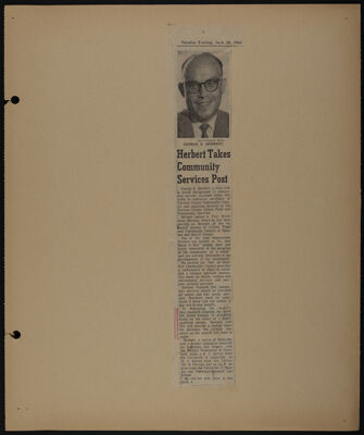 The Junior League of Fort Worth Scrapbook, 1961-1962, Page 2