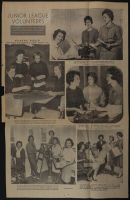 The Junior League of Fort Worth Scrapbook, 1961-1962, Page 25