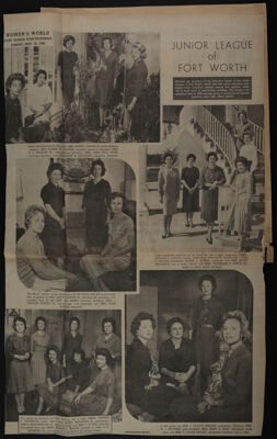 The Junior League of Fort Worth Scrapbook, 1962-1963, Page 3