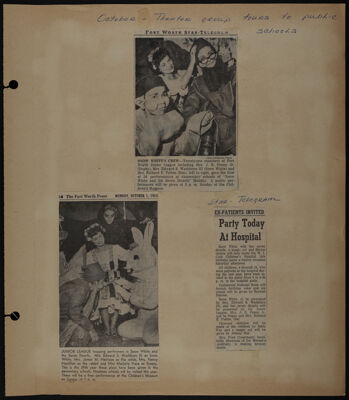 The Junior League of Fort Worth Scrapbook, 1962-1963, Page 5