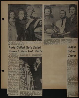 The Junior League of Fort Worth Scrapbook, 1962-1963, Page 15