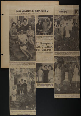 The Junior League of Fort Worth Scrapbook, 1962-1963, Page 23