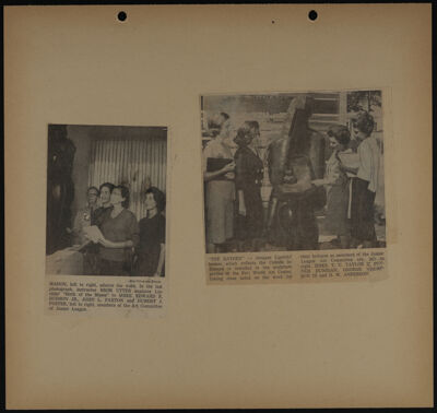 The Junior League of Fort Worth Scrapbook, 1963-1964, Page 14