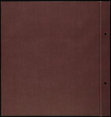 The Junior League of Fort Worth Scrapbook, 1963-1964, Back Cover