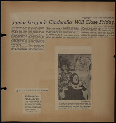 The Junior League of Fort Worth Scrapbook, 1966-1967, Page 17