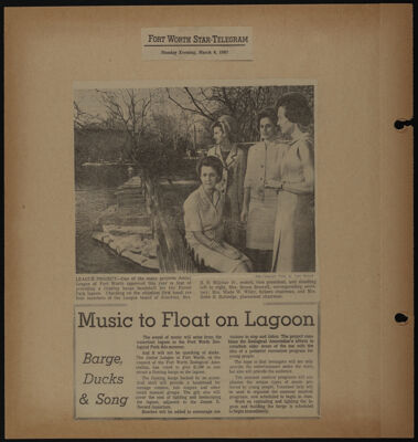 The Junior League of Fort Worth Scrapbook, 1966-1967, Page 35