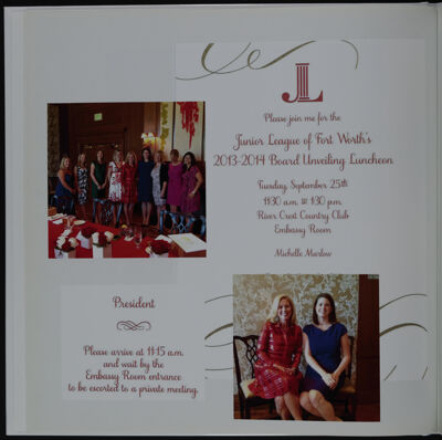 The Junior League of Fort Worth Photo Book, 2013-2014, Page 6