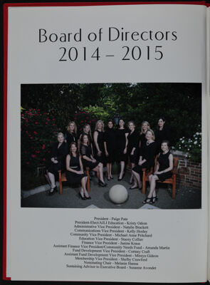 The Junior League of Fort Worth Photo Book, 2014-2015, Page 4
