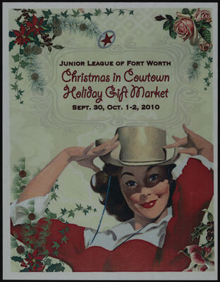 Christmas in Cowtown Holiday Gift Market Flier, September 30-October 2, 2010