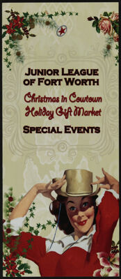 Christmas in Cowtown Holiday Gift Market Special Events Brochure, 2010