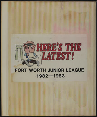 The Junior League of Fort Worth Scrapbook, 1982-1983, Page 3