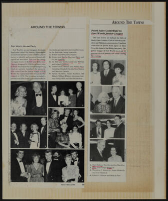 The Junior League of Fort Worth Scrapbook, 1982-1983, Page 6