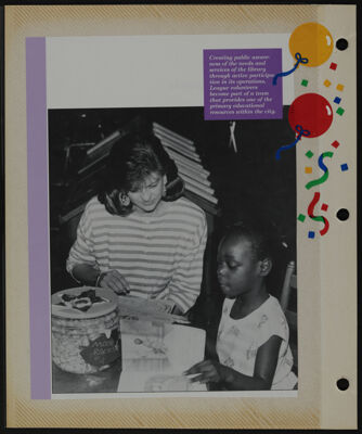 The Junior League of Fort Worth Scrapbook, 1989-1990, Page 24