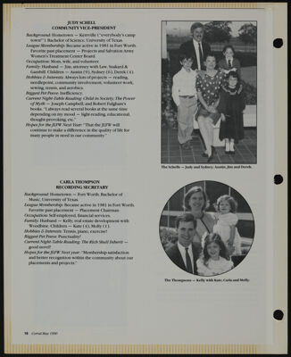 The Junior League of Fort Worth Scrapbook, 1989-1990, Page 32