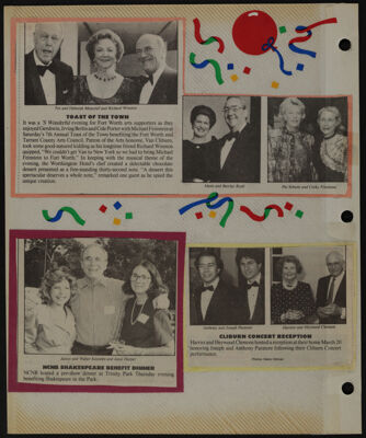 The Junior League of Fort Worth Scrapbook, 1989-1990, Page 42