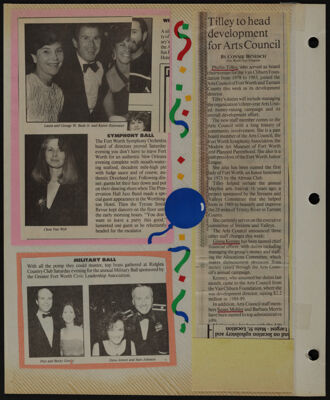 The Junior League of Fort Worth Scrapbook, 1989-1990, Page 54