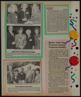 The Junior League of Fort Worth Scrapbook, 1989-1990, Page 56
