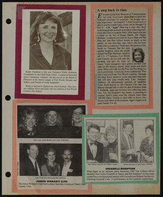 The Junior League of Fort Worth Scrapbook, 1989-1990, Page 57