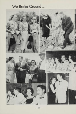 We Broke Ground…We Had a Party Photographic Collage, June 1958