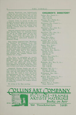 Children's Directory, May 1950