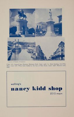 Walling's Nancy Kidd Shop Advertisement, May 1951