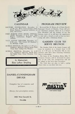 Program Preview, December 1954