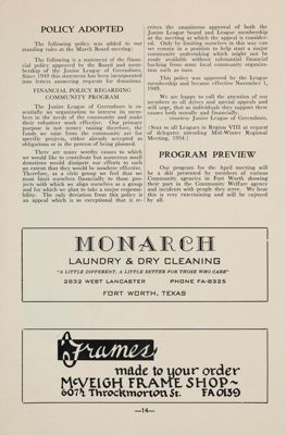 Program Preview, April 1956