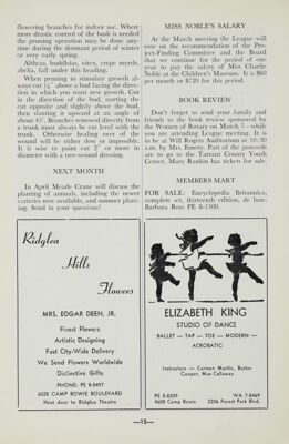 Book Review, March 1958
