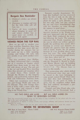 Bargain Box Reminder, October 1949