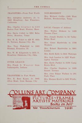 Transfers, November 1949