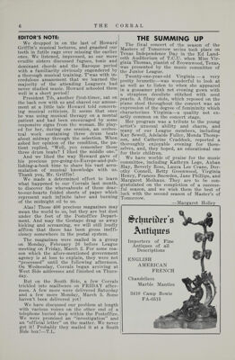 Editor's Note, April 1951