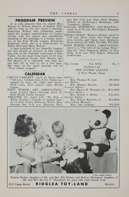 Program Preview, April 1951