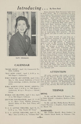 Introducing, April 1956