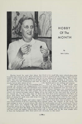 Hobby of the Month 2, June 1957