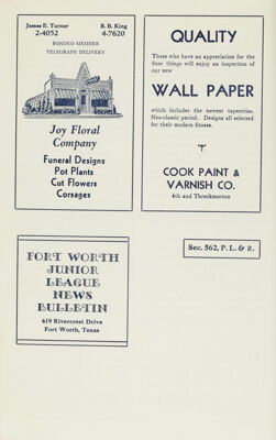 Cook Paint & Varnish Co. Advertisement, April 1936