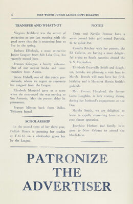 Notes, February 1939