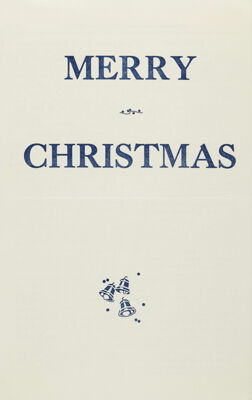 Merry Christmas, December 1939
