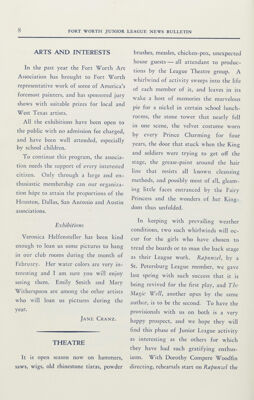 Arts and Interests, February 1940